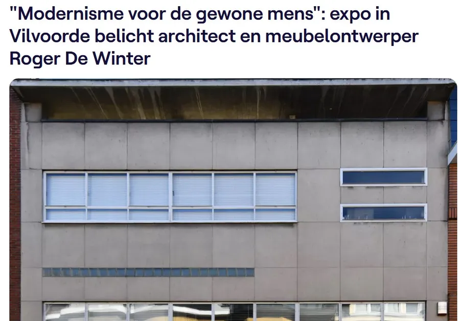 VRT - "Modernisme voor de gewone mens"